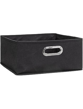 Lot de 12 boites de rangement carrées en tissu MIX'N MODUL