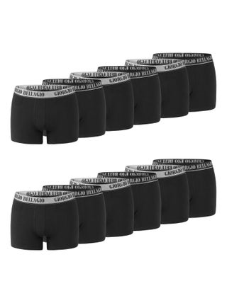 Lot de 12 Boxers coton homme Class Giorgio Bellagio