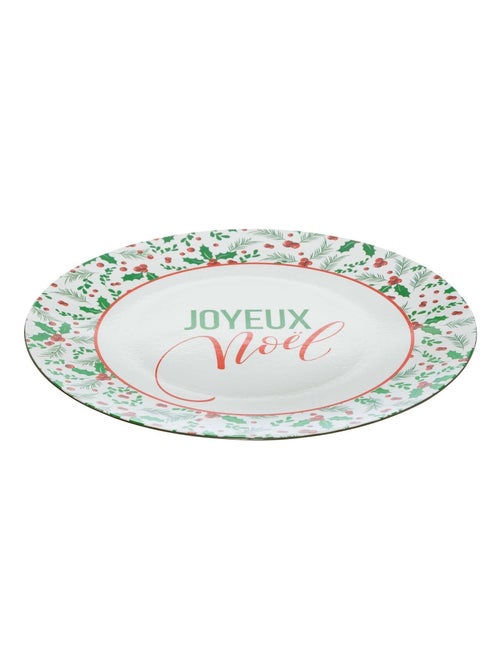 Lot de 12 dessous d'assiette Joyeux Noël - Kiabi