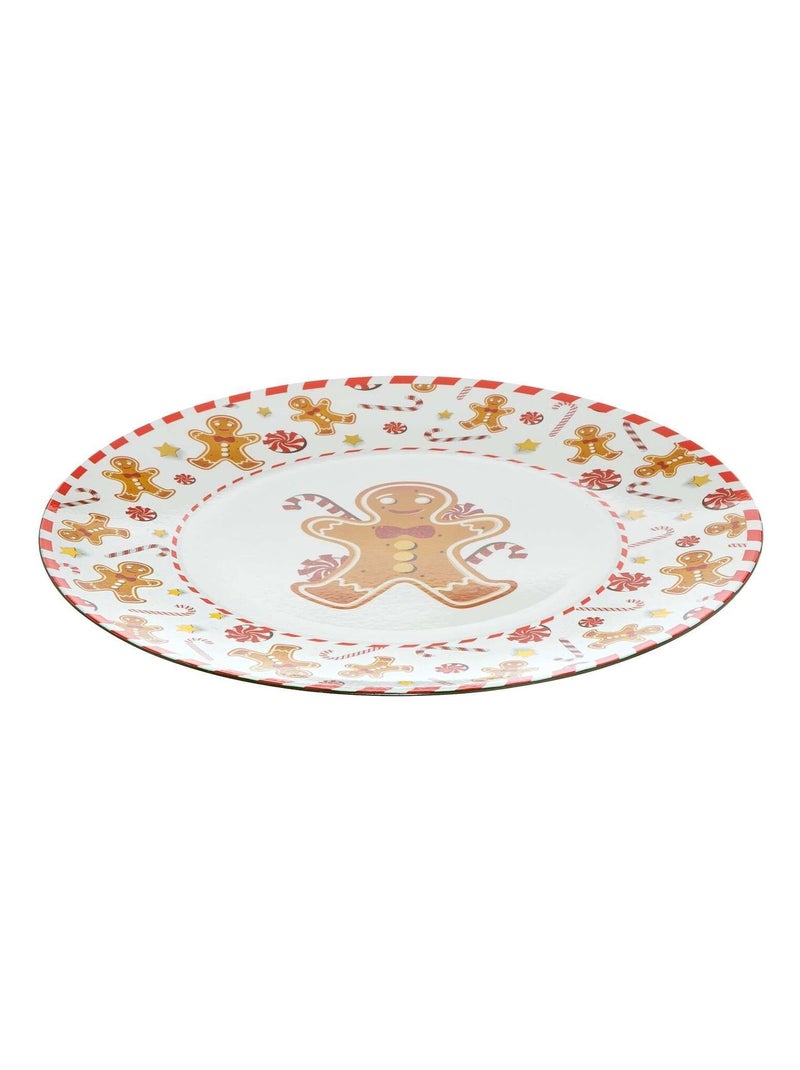 Lot de 12 dessous d'assiette pain d'épice Orange - Kiabi