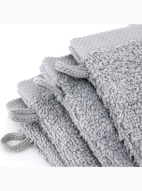 Lot de 12 gants toilette 16x21 ALPHA - Kiabi
