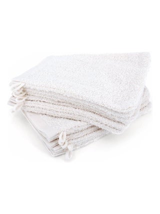 Lot de 12 gants toilette 16x21 ALPHA