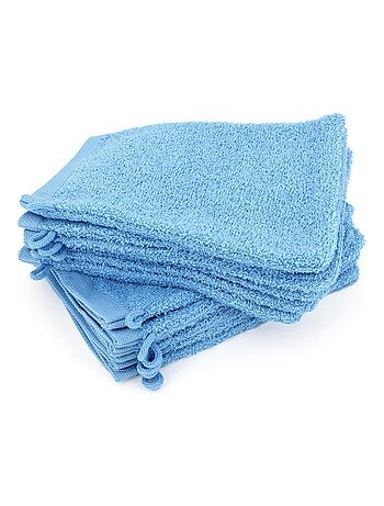 Lot de 12 gants toilette 16x21 ALPHA