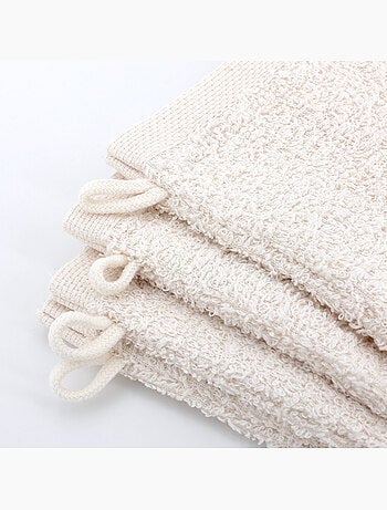 Lot de 12 gants toilette 16x21 ALPHA