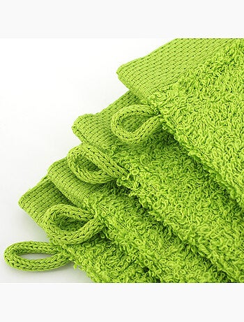 Lot de 12 gants toilette 16x21 alpha