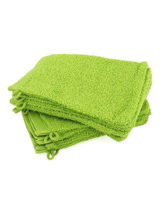 Lot de 12 gants toilette 16x21 ALPHA