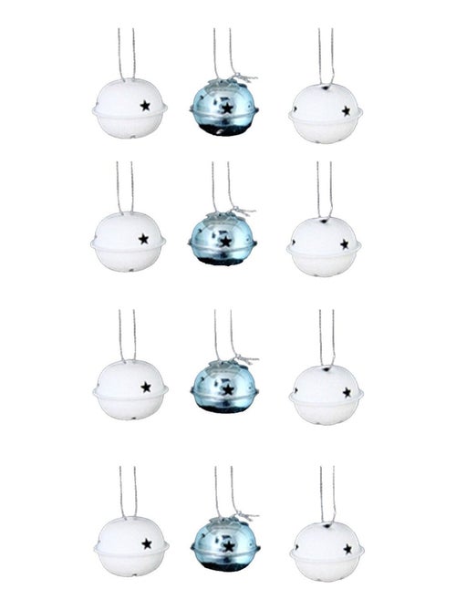 Lot de 12 grelots brillants - Kiabi