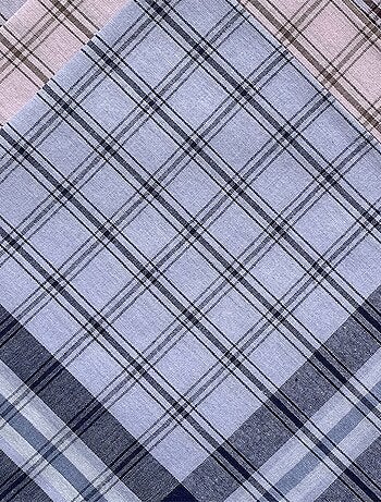 Lot de 12 mouchoirs homme Rouen 50x50 cm 100% coton