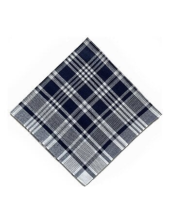 Lot de 12 mouchoirs Homme travail 50x50 cm 100% coton