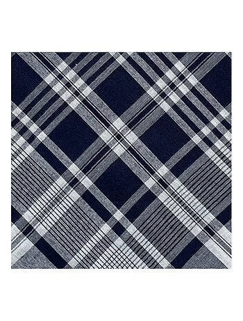 Lot de 12 mouchoirs Homme travail 50x50 cm 100% coton