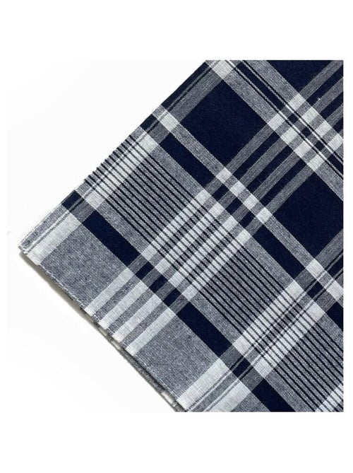 Lot de 12 mouchoirs Homme travail 50x50 cm 100% coton - Kiabi