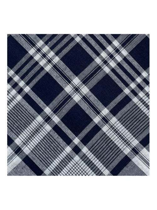 Lot de 12 mouchoirs Homme travail 50x50 cm 100% coton - Kiabi