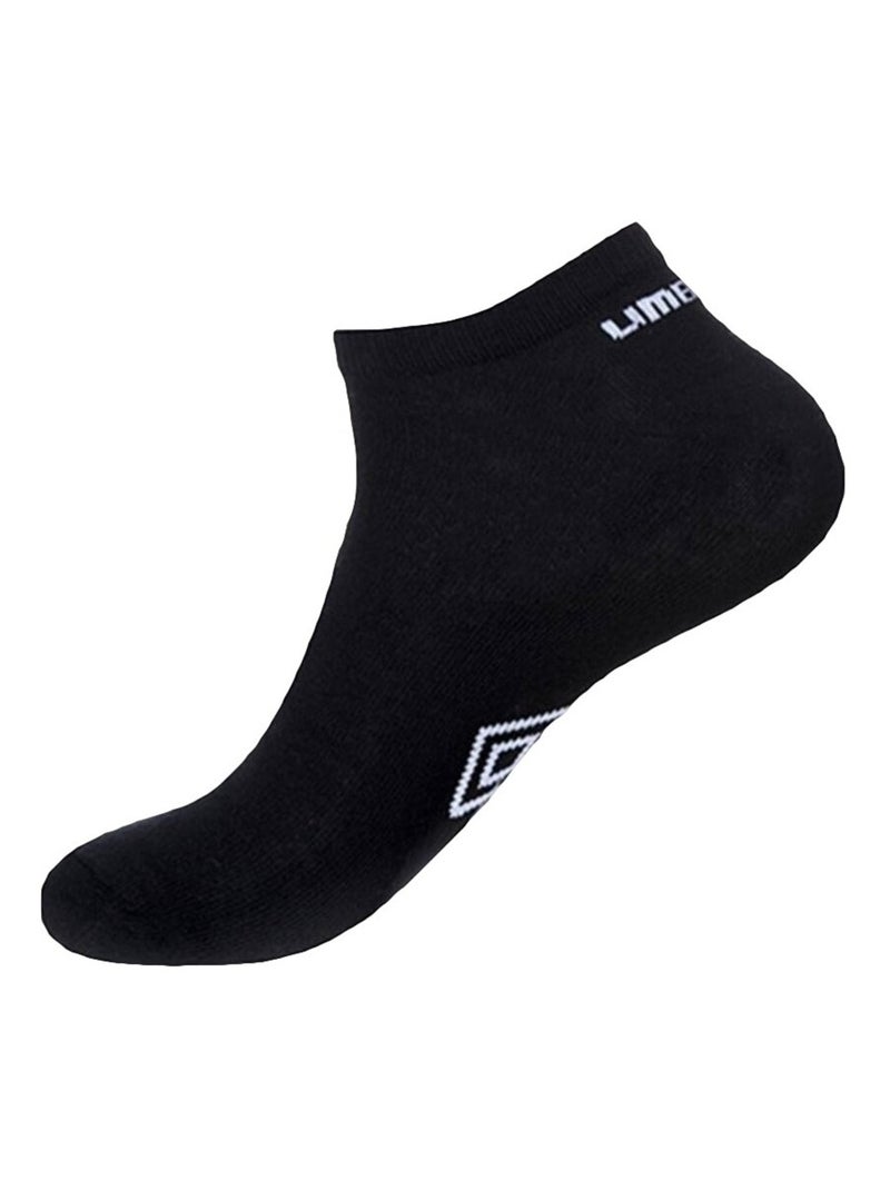 Lot de 12 Paires de Chaussettes Sneackers Homme Taille 43/46 Umbro Blanc Noir - Kiabi