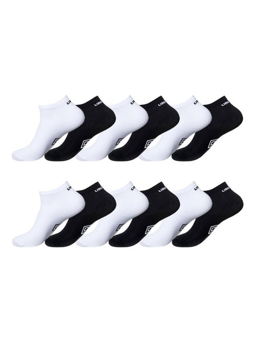 Lot de 12 Paires de Chaussettes Sneackers Homme Taille 43/46 Umbro - Kiabi