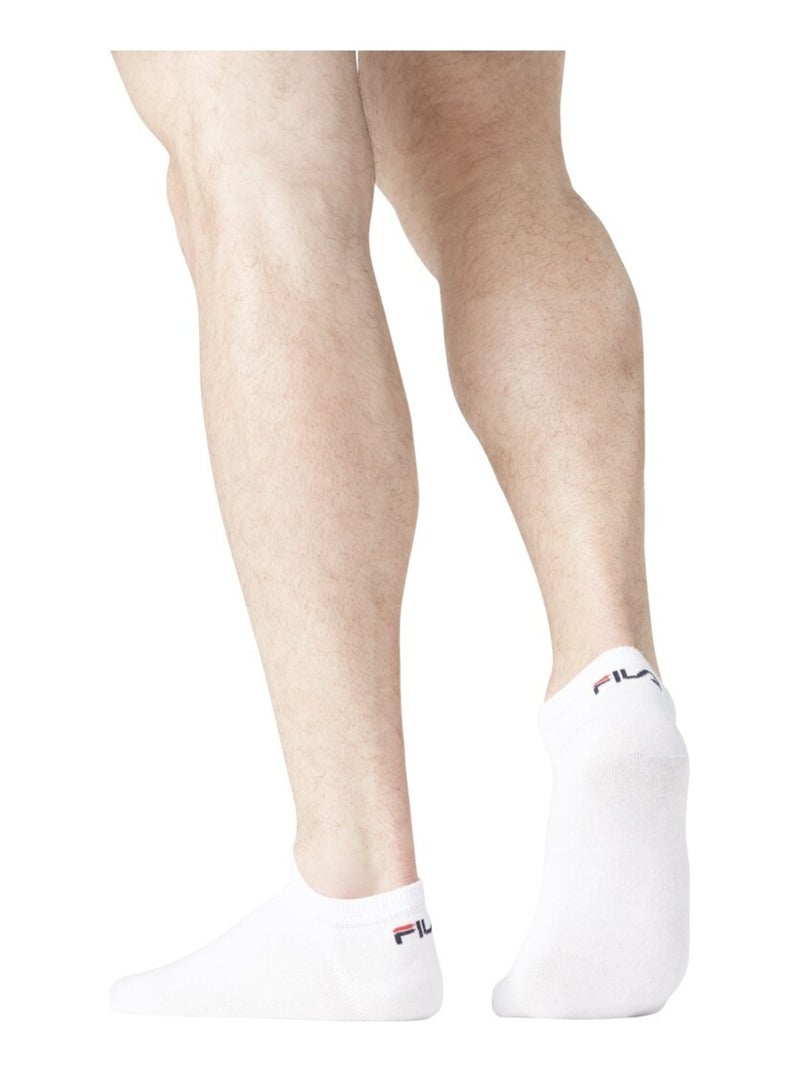 Lot de 12 Paires de Chaussettes Socquettes homme Fila Blanc - Kiabi