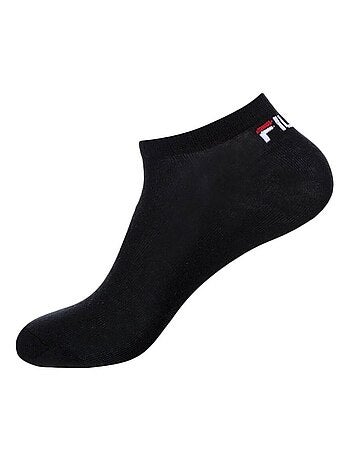Lot de 12 Paires de Chaussettes Socquettes homme noir Fila