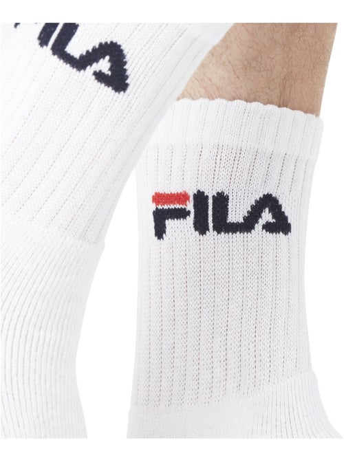 Lot de 12 paires de chaussettes tennis assorties fila - Kiabi Lot de 12 paires de chaussettes tennis assorties fila - Kiabi