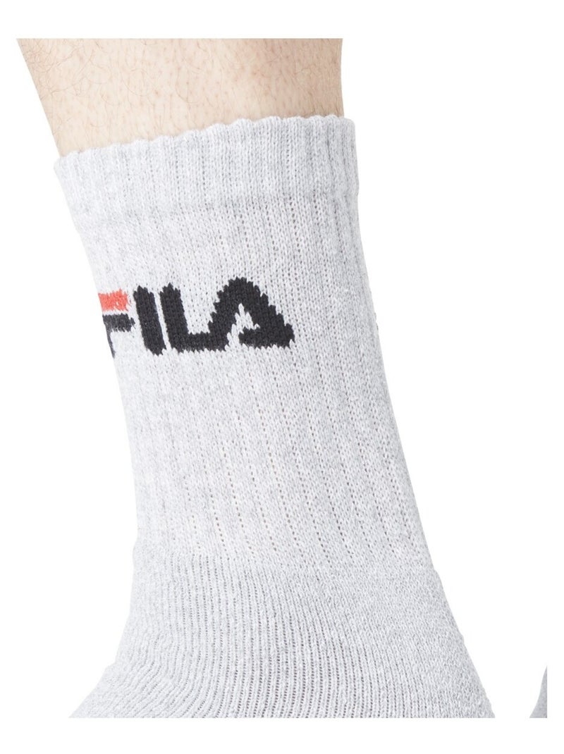 Lot de 12 Paires de Chaussettes Tennis Assorties Fila Noir - Kiabi