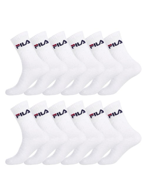 Lot de 12 Paires de Chaussettes Tennis Fila - Kiabi