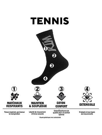 Lot de 12 paires de tennis homme ktm