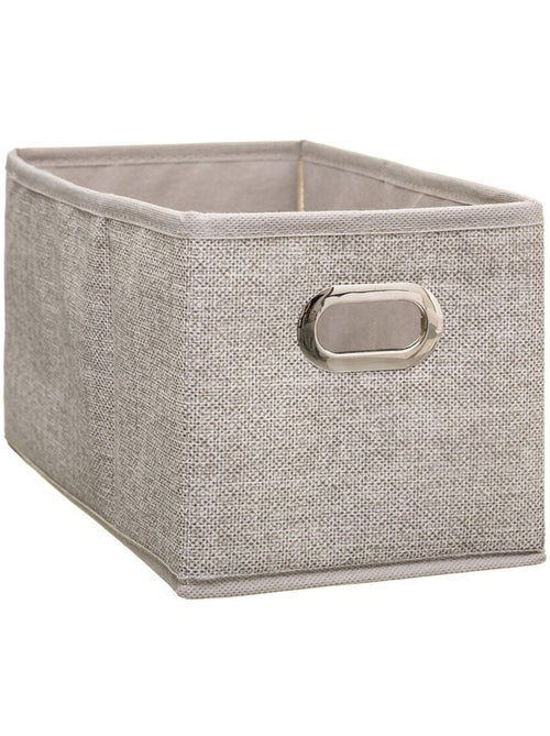 Lot de 12 paniers de rangement en tissu avec poignée MIX'N MODUL - Kiabi