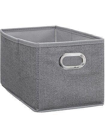 Lot de 12 paniers de rangement en tissu avec poignée MIX'N MODUL