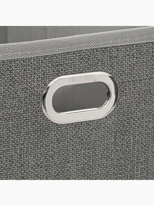 Lot de 12 paniers de rangement en tissu avec poignée MIX'N MODUL - Kiabi