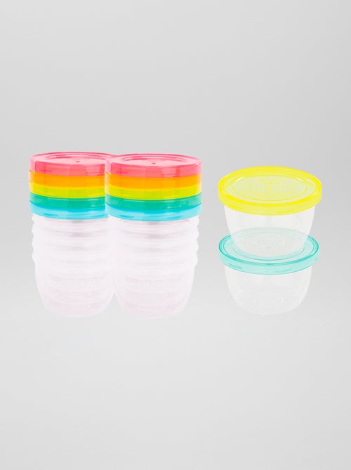 Lot de 12 pots 250 ml 'Badabulle' - Kiabi