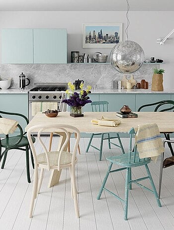 Lot de 12 torchons métis lin coton naturel BRASSERIE