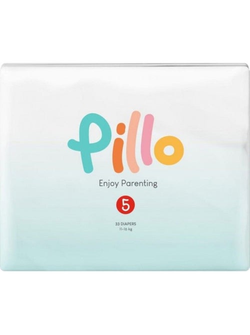 Lot de 132 couches jetables bébé t5 (11-16 kg) - pillo baby - Kiabi Lot de 132 couches jetables bébé t5 (11-16 kg) - pillo baby - Kiabi