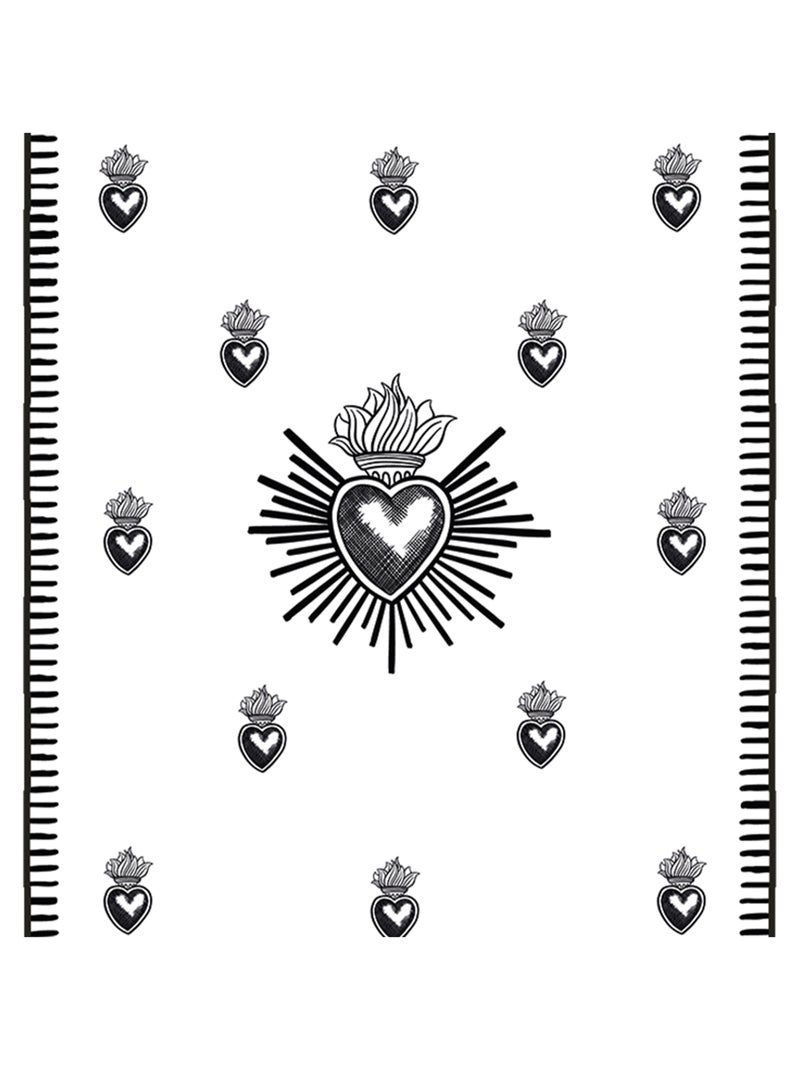 Lot de 15 serviettes en papier Ex-Voto Noir - Kiabi