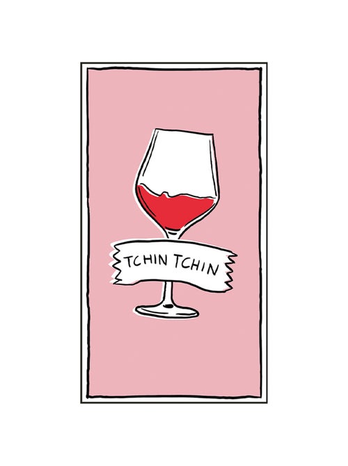 Lot de 15 serviettes en papier "Tchin Tchin" - Kiabi
