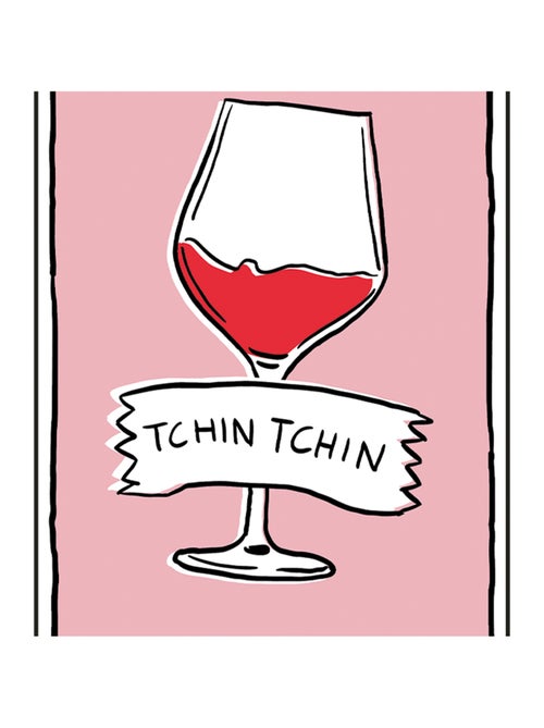 Lot de 15 serviettes en papier "Tchin Tchin" - Kiabi