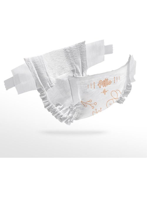 Lot de 152 couches bébé taille 4 maxi 9-14 kg - pillo baby - Kiabi