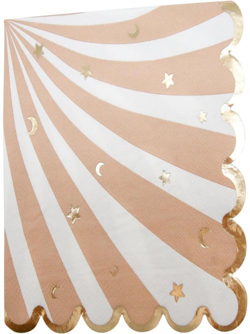 Lot de 16 serviettes Baby Nude - Kiabi