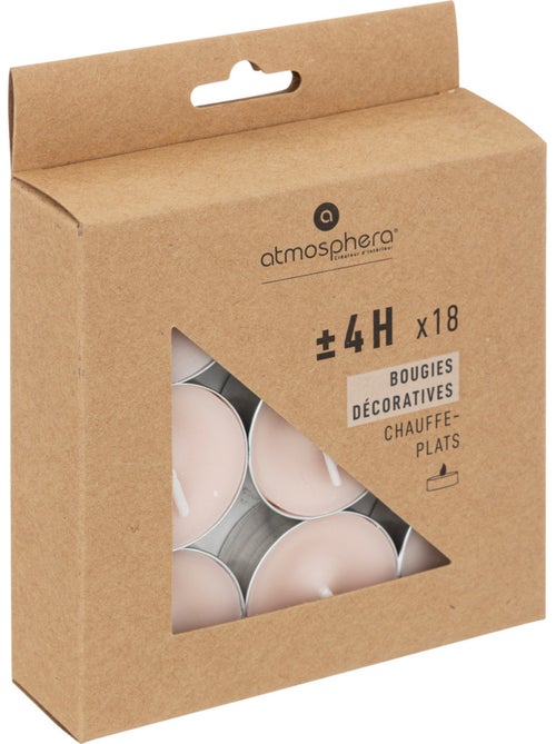 Lot de 18 bougies chauffe-plats HUGO - Kiabi