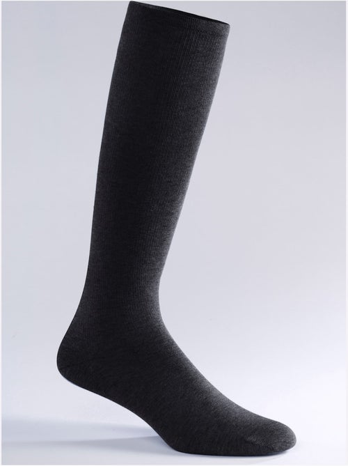 Lot de 2  - Bas De Maintien Hauteur Du Genou 60% Coton - Taille Standard - Witt - Kiabi