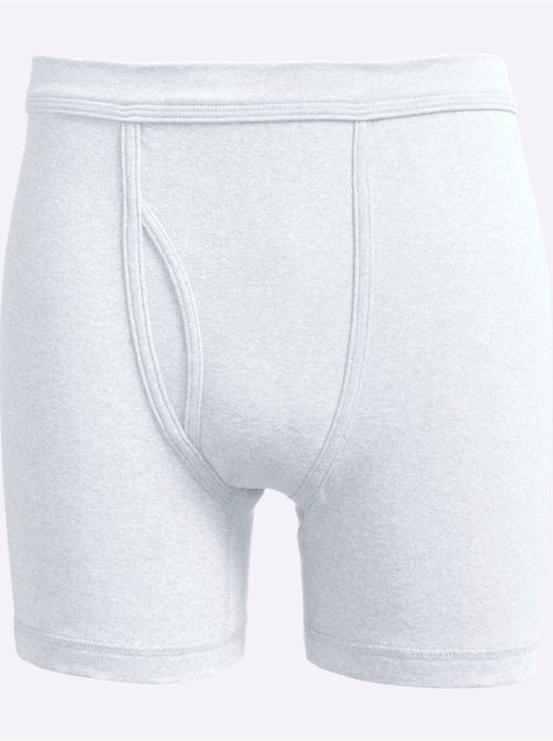 Lot de 2 - boxer côtes fines - taille standard - witt - Kiabi Lot de 2 - boxer côtes fines - taille standard - witt - Kiabi