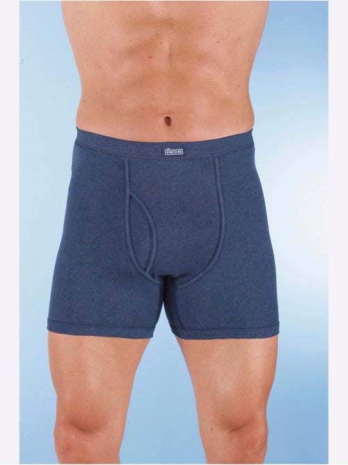 Lot de 2  - boxer côtes fines - taille standard - witt - Kiabi