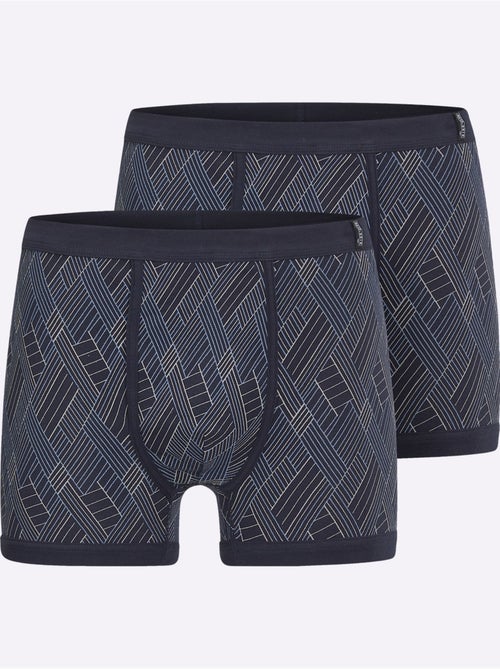 Lot de 2  - boxer côtes fines - taille standard - witt - Kiabi