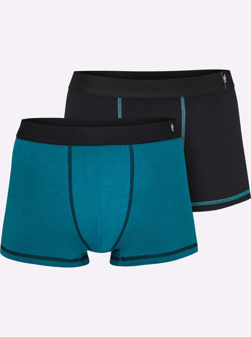 Lot de 2 - boxer jersey fin - taille standard - witt - Kiabi Lot de 2 - boxer jersey fin - taille standard - witt - Kiabi