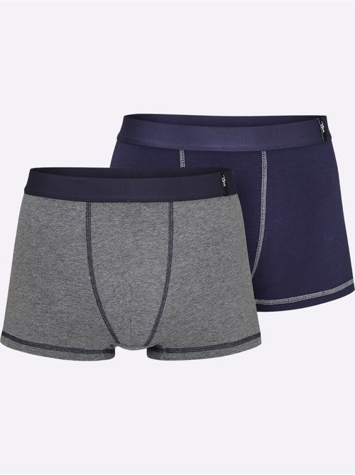 Lot de 2 - boxer jersey fin - taille standard - witt - Kiabi Lot de 2 - boxer jersey fin - taille standard - witt - Kiabi