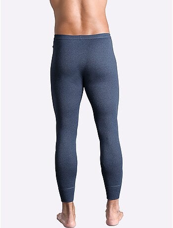 Lot de 2 - caleçons long pour homme, long côtes fines - witt
