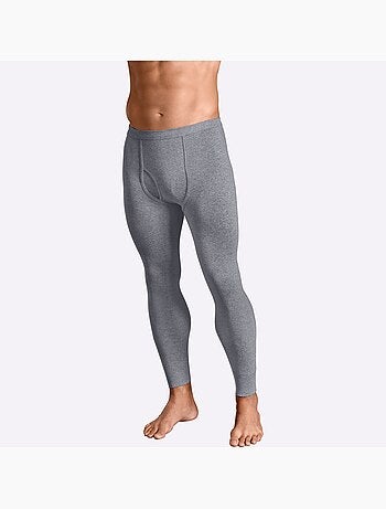 Lot de 2 - caleçons long pour homme, long côtes fines - witt