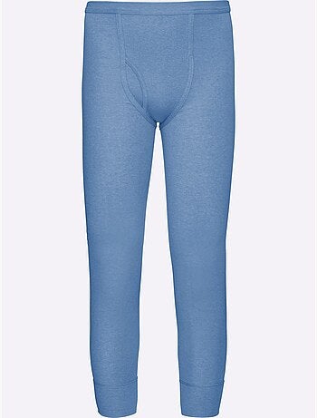 Lot de 2 - caleçons long pour homme, long côtes fines - witt