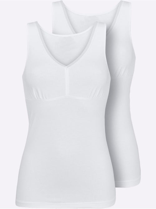 Lot de 2 - Caraco Jersey Fin - Taille Standard - Witt - Kiabi Lot de 2 - Caraco Jersey Fin - Taille Standard - Witt - Kiabi