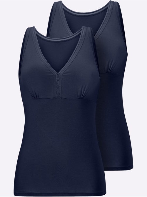 Lot de 2  - Caraco Jersey Fin - Taille Standard - Witt - Kiabi