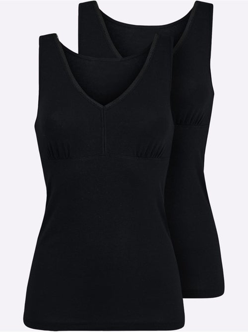 Lot de 2 - Caraco Jersey Fin - Taille Standard - Witt - Kiabi Lot de 2 - Caraco Jersey Fin - Taille Standard - Witt - Kiabi