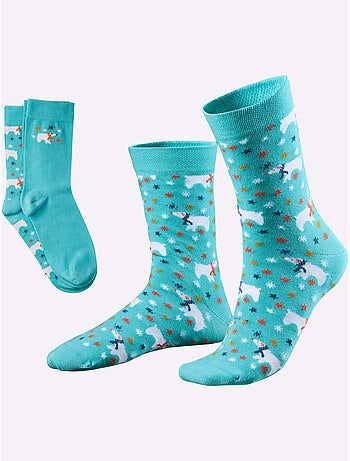 Lot de 2 - Chaussettes Qualité Coton - Taille Standard - Witt