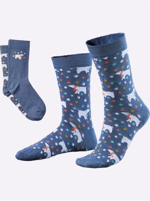 Lot de 2 - Chaussettes Qualité Coton - Taille Standard - Witt - Kiabi Lot de 2 - Chaussettes Qualité Coton - Taille Standard - Witt - Kiabi